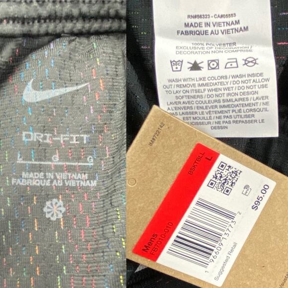Nike Men's Basketball Dri-FIT DNA+ Basketball Loose Fit Shorts - Size: L - Picture 12 of 16